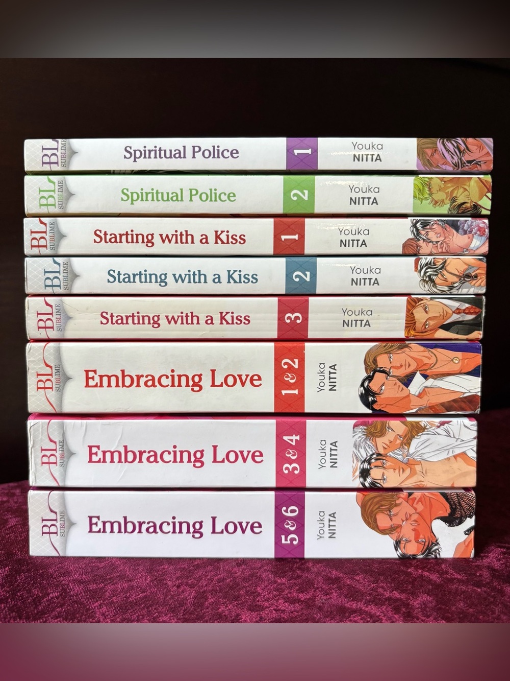 Youka Nitta Yaoi Manga Set